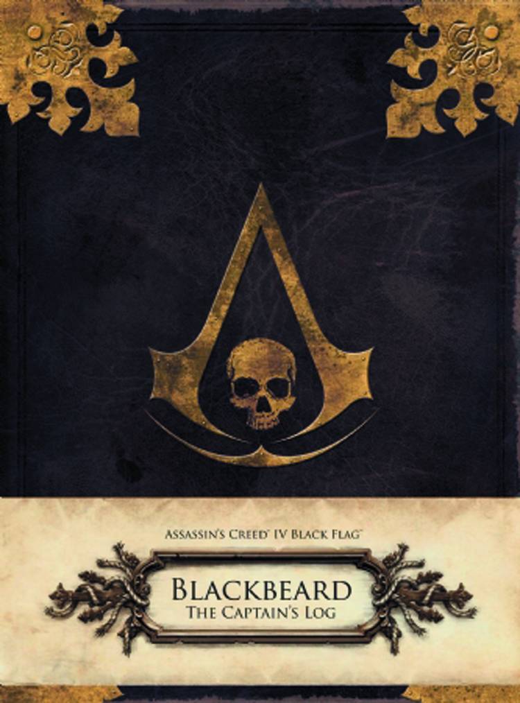 ASSASINS CREED IV BLACK FLAG BLACKBEARD CAPT LOG HC