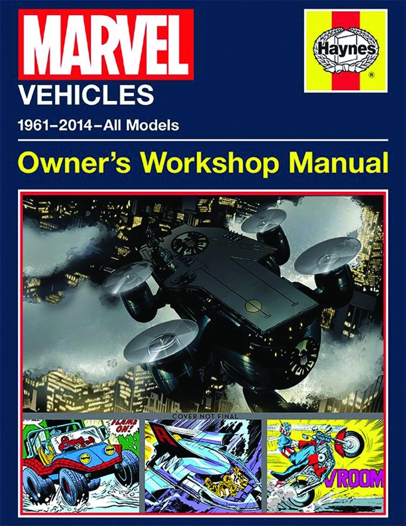MARVEL VEHICLES OWNERS WORKSHOP MANUAL HC