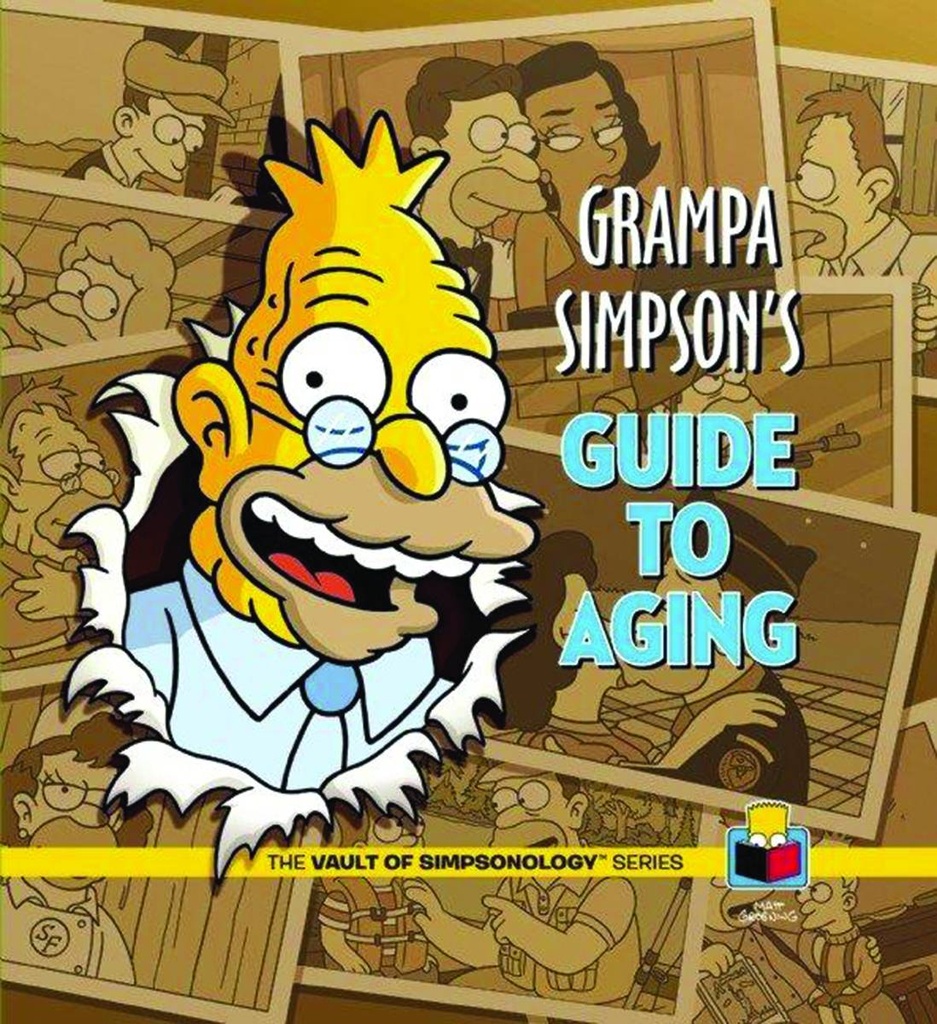 VAULT SIMPSONOLOGY HC 05 GRAMPA SIMPSON GT AGING