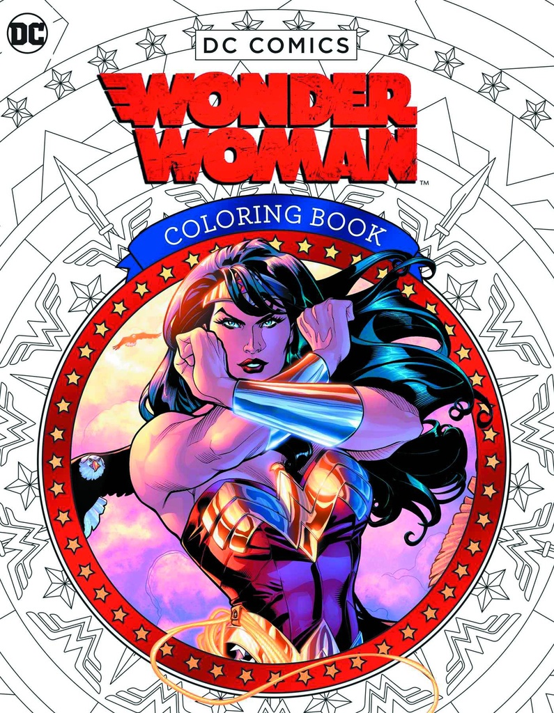 DC COMICS WONDER WOMAN COLORING BOOK