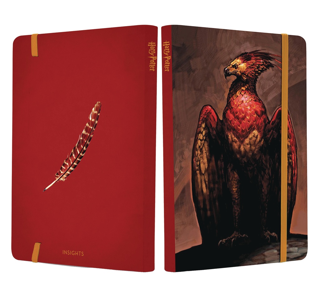 HARRY POTTER FAWKES SOFTCOVER NOTEBOOK