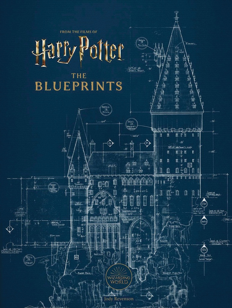 HARRY POTTER THE BLUEPRINTS HC