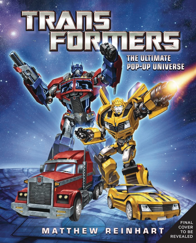TRANSFORMERS ULTIMATE POP UP UNIVERSE BOOK HC