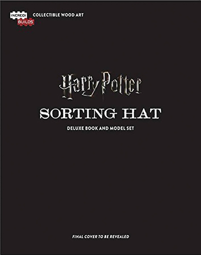 INCREDIBUILDS HARRY POTTER SORTING HAT DLX MODEL W BOOK