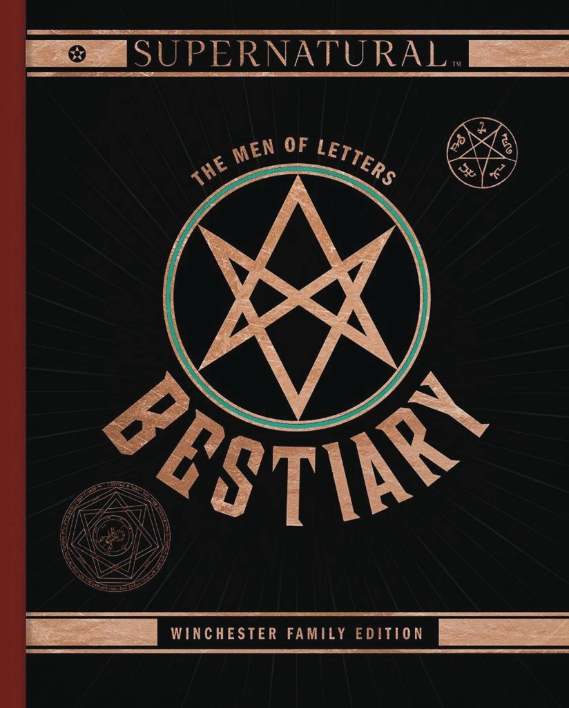 SUPERNATURAL MEN OF LETTERS BESTIARY HC