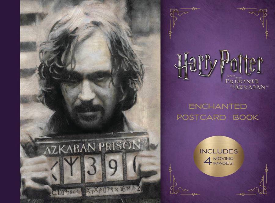 HP & PRISONER OF AZKABAN ENCHANTED POSTCARD BOOK