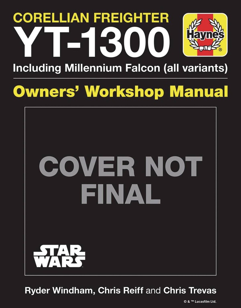 STAR WARS MILLENNIUM FALCON OWNERS MANUAL HC