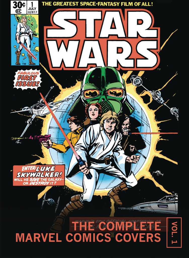 STAR WARS COMP MARVEL COMICS COVERS MINI HC 01
