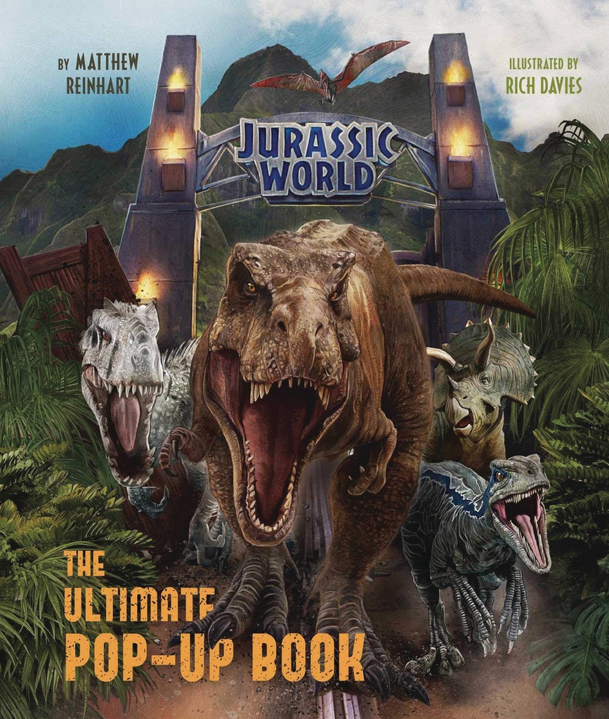 JURASSIC PARK ULT POP UP BOOK HC