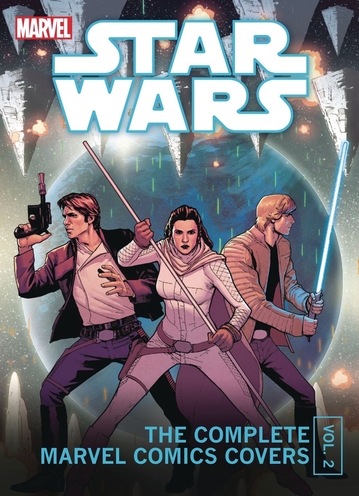 STAR WARS COMP MARVEL COMICS COVERS MINI HC 02