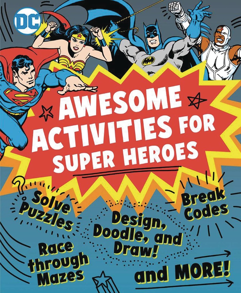 AWESOME ACTIVITIES FOR SUPER HEROES