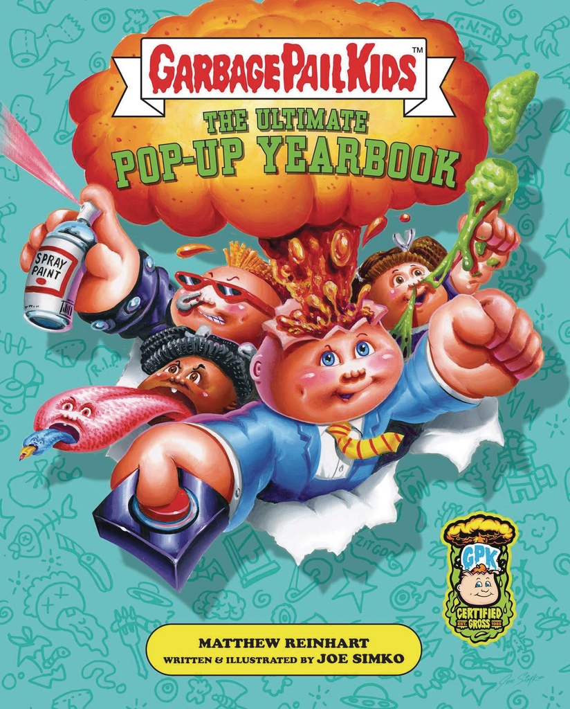 GARBAGE PAIL KIDS ULTIMATE POP UP YEARBOOK HC