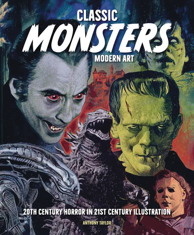CLASSIC MONSTERS MODERN ART HC