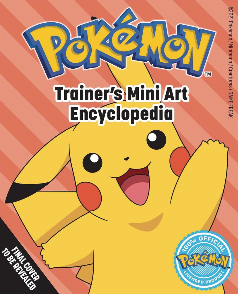 POKEMON TRAINERS MINI ART ENCYCLOPEDIA
