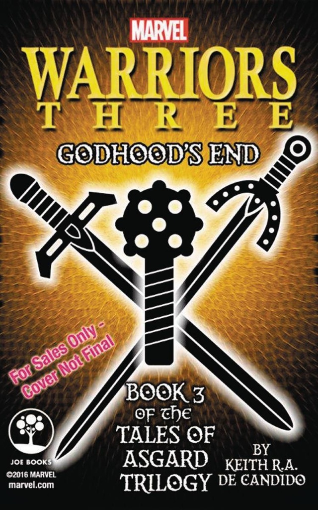 MARVELS WARRIORS THREE GODHOODS END PROSE NOVEL 03