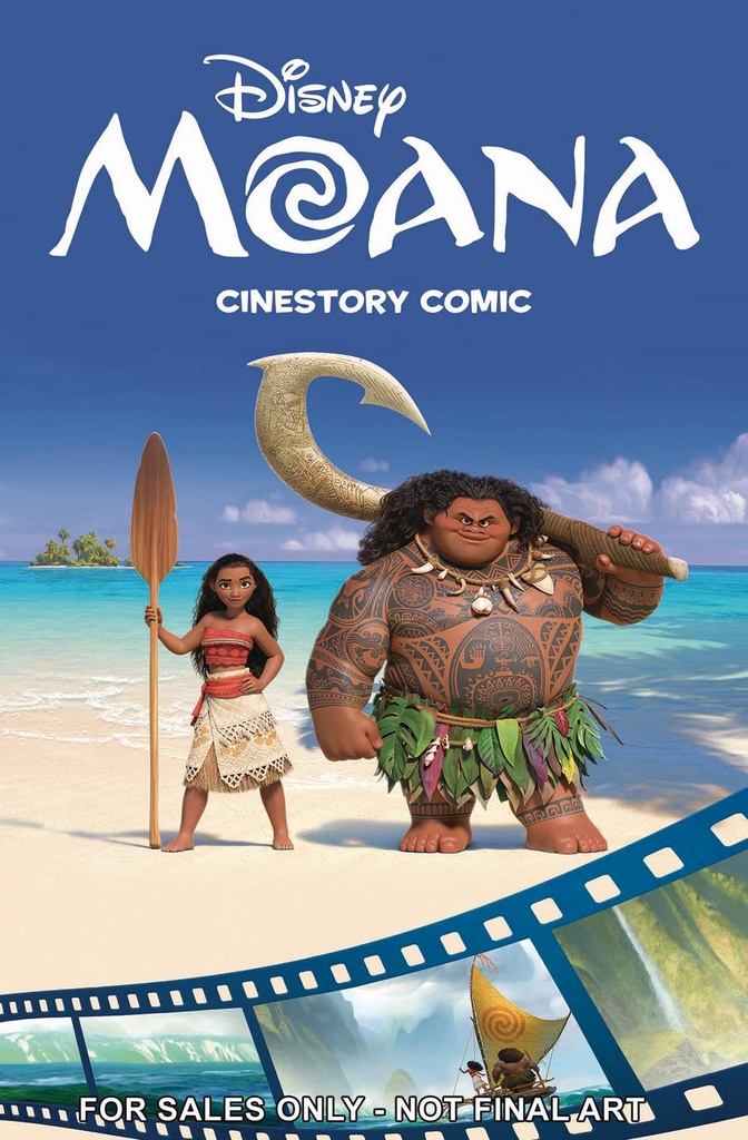 DISNEY MOANA CINESTORY COMIC