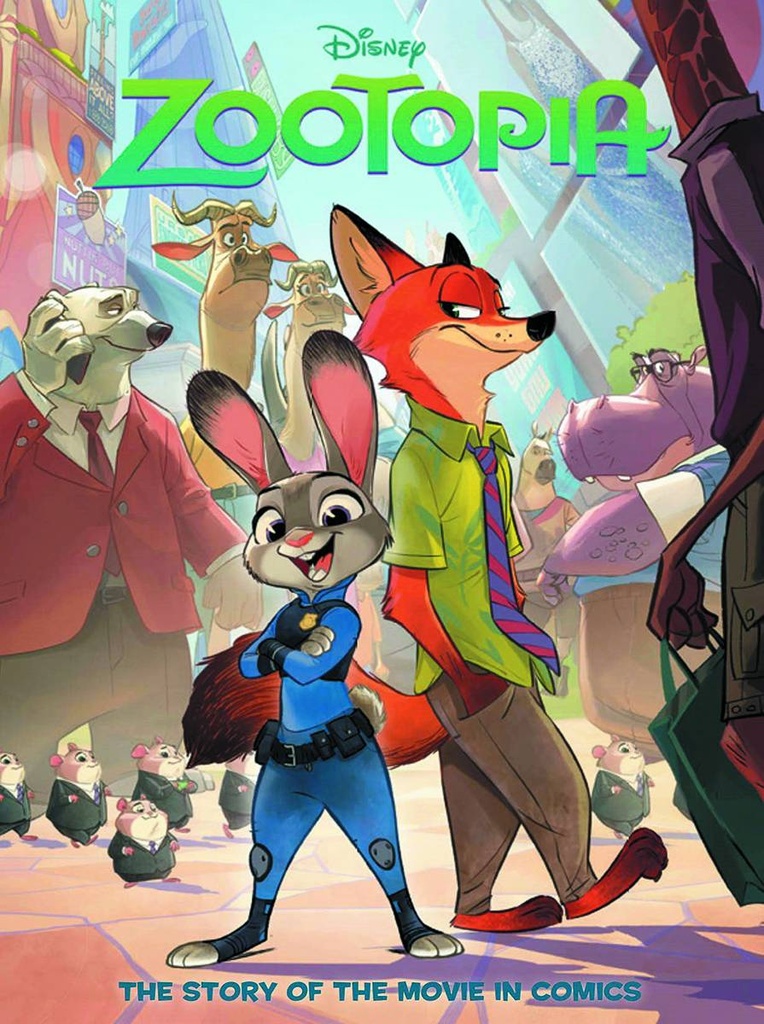 DISNEY ZOOTOPIA MOVIE COMIC