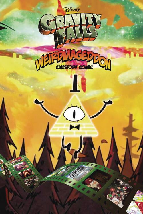 DISNEY GRAVITY FALLS CINESTORY HC WEIRDMAGEDDON