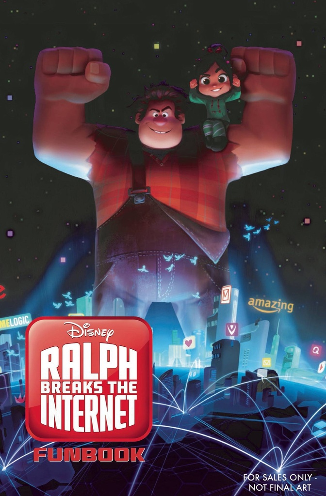 DISNEY WRECK IT RALPH 2 FUN BOOK