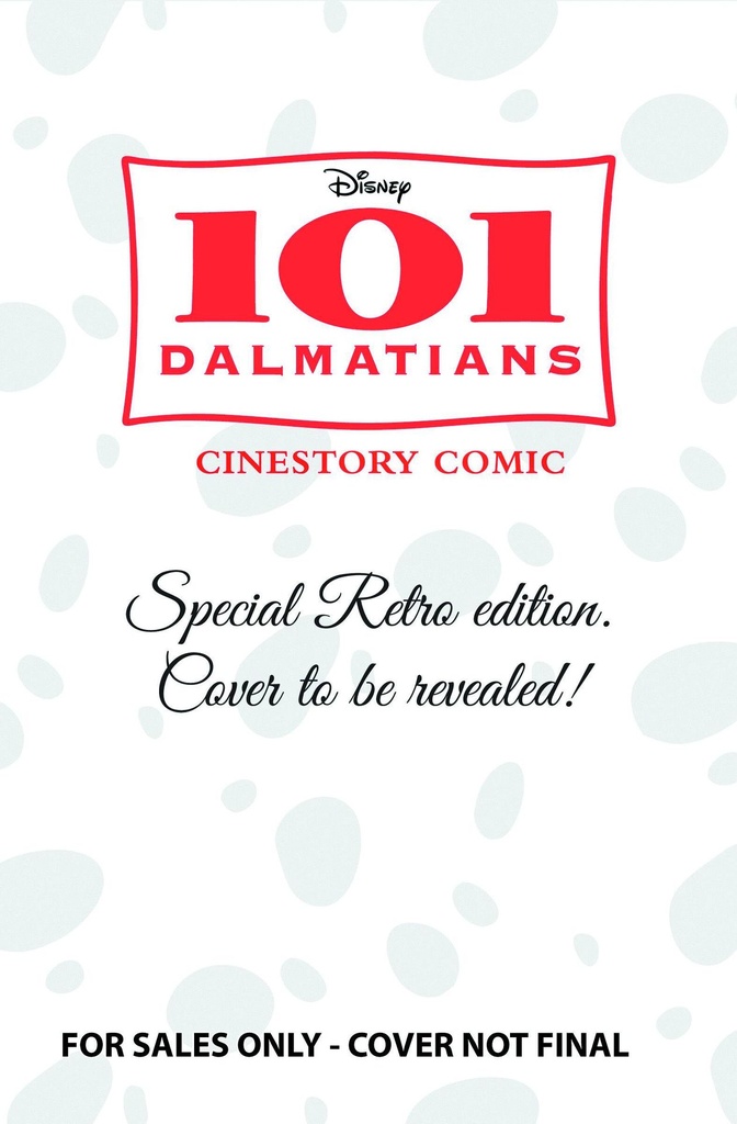 DISNEY 101 DALMATIANS CINESTORY RETRO COLLECTORS ED