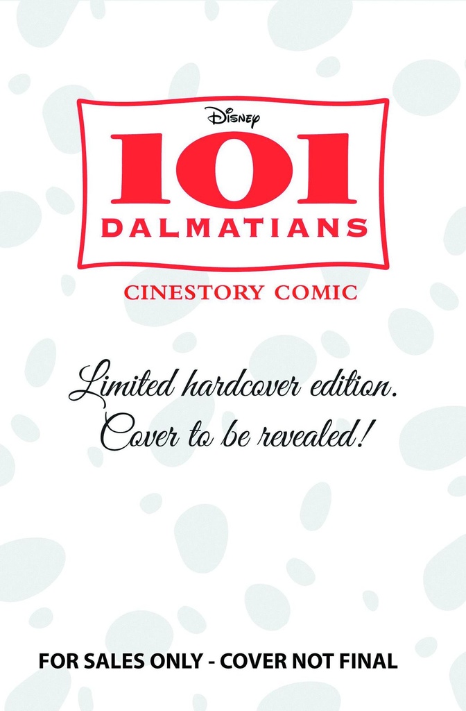 DISNEY 101 DALMATIANS CINESTORY COLLECTORS ED HC