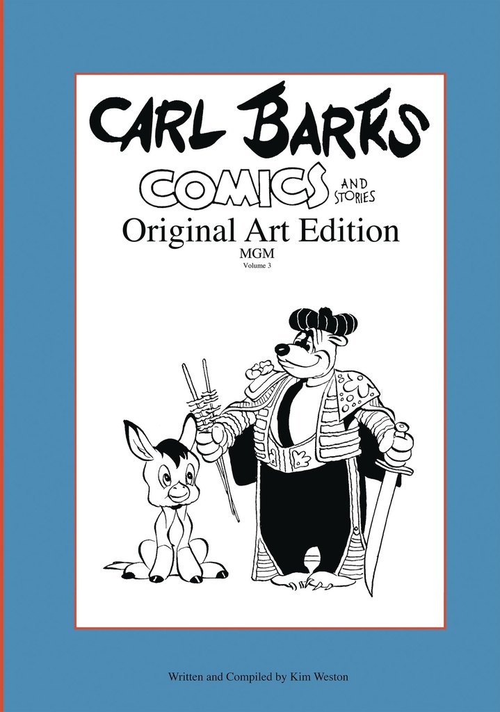 CARL BARKS COMIC & STORIES ORIG ART ED MGM 03