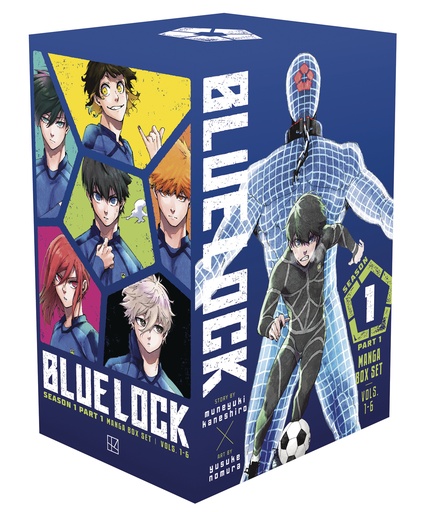 BLUE LOCK SEASON 1 PART 1 MANGA BOX SET