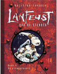 Lanfeust vd Sterren HC 4 Oceanenrovers (cover geribbeld)