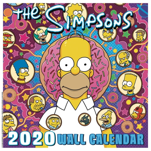 SIMPSONS 2020 WALL CAL