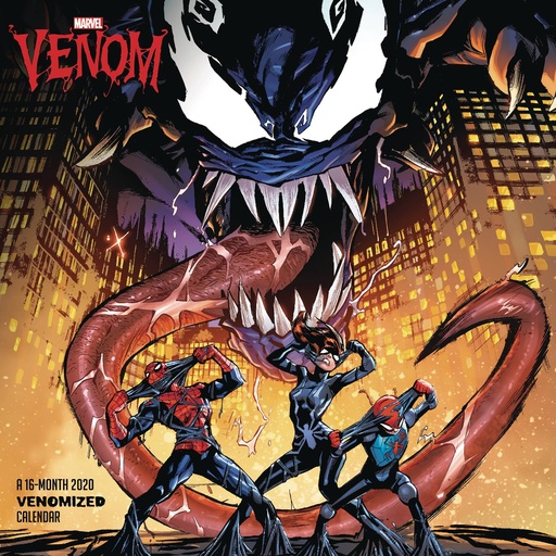 MARVELS VENOM 2020 WALL CAL