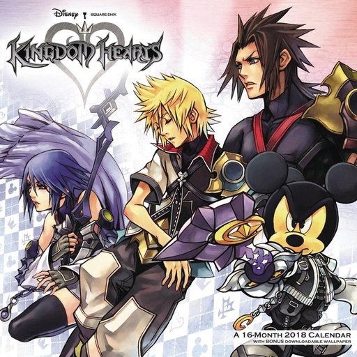 KINGDOM HEARTS 2018 WALL CAL