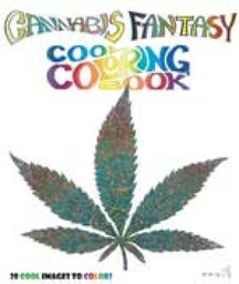 CANNABIS FANTASY COOL COLORING BOOK