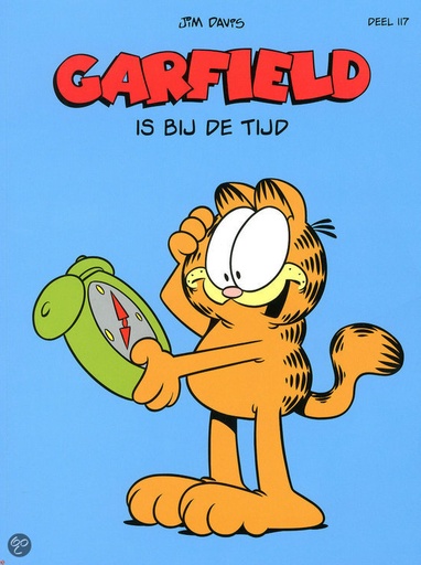 Garfield Strip 117 Is bij de tijd