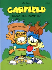 Garfield Strip 111 Slaat zijn kamp op