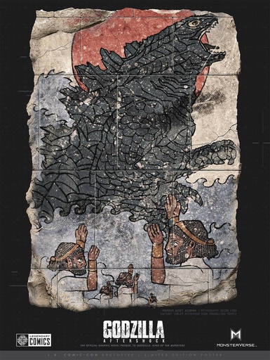 GODZILLA AFTERSHOCK HC CHRIS SHY CVR