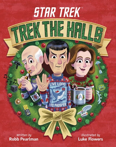 STAR TREK TREK THE HALLS HC