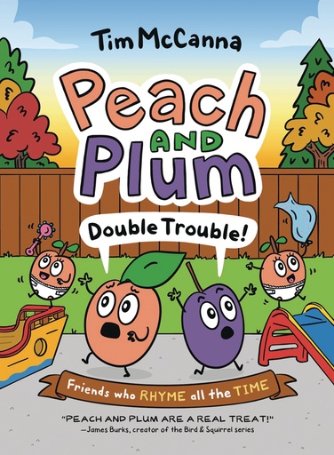 PEACH AND PLUM DOUBLE TROUBLE