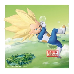DRAGON BALL DAIMA SUPER SAIYAN 3 VEGETA MINI W/ PANEL FIG