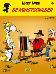 LUCKY LUKE 72 de kunstschilder RELOOK