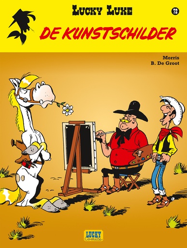 LUCKY LUKE 72 de kunstschilder RELOOK