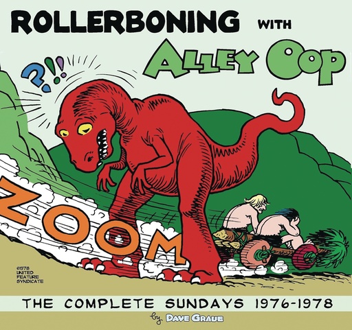 ROLLERBONING WITH ALLEY OOP COMPLETE SUNDAYS 1976-1978