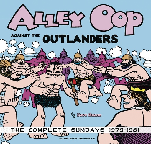 ALLEY OOP AGAINST OUTLANDERS COMPLETE SUNDAYS 1979-1981
