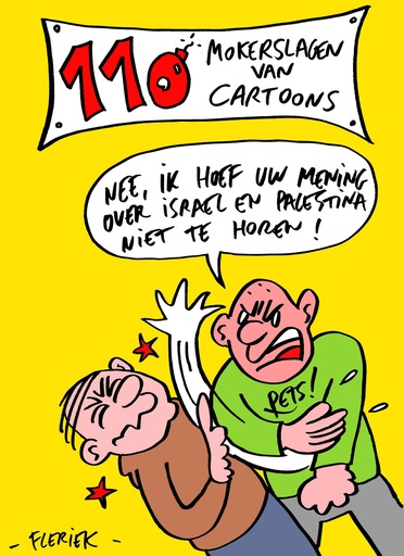 Flerick 2023 - 110 Mokerslagen van Cartoons