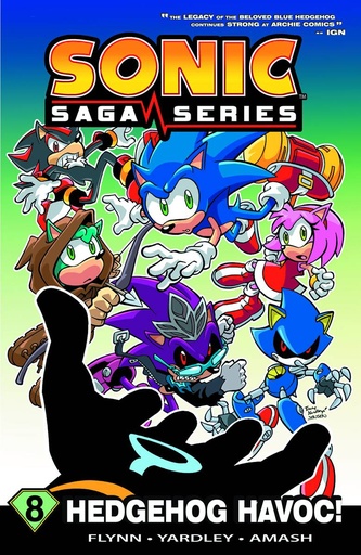 SONIC SAGA 08 HEDGEHOG HAVOC