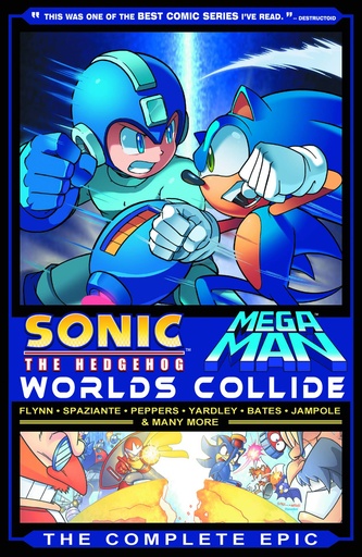 SONIC MEGA MAN WORLDS COLLIDE COMPLETE EPIC PX ED