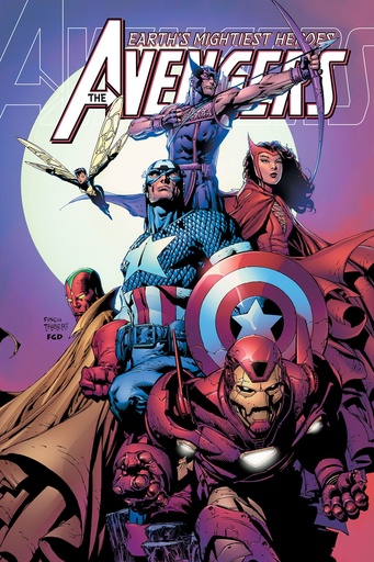 AVENGERS BY JOHNS & COIPEL OMNIBUS DAVID FINCH COVER