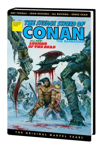 SAVAGE SWORD CONAN ORIG MARVEL YRS OMNIBUS HC 03 DM VAR