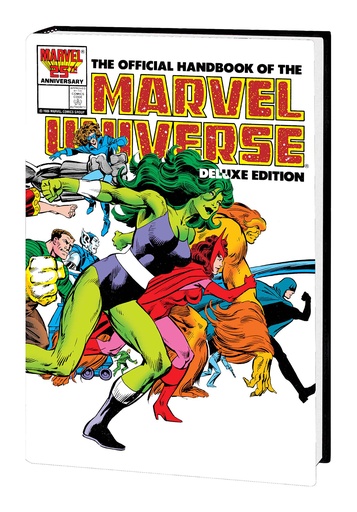 OFFICIAL HANDBOOK MARVEL UNIVERSE DLX ED OMNIBUS HC