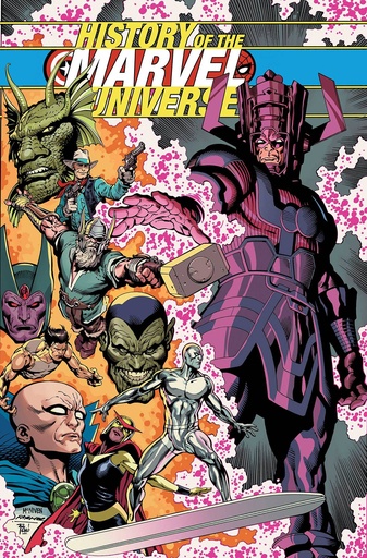 HISTORY OF MARVEL UNIVERSE TREASURY EDITION DM VAR
