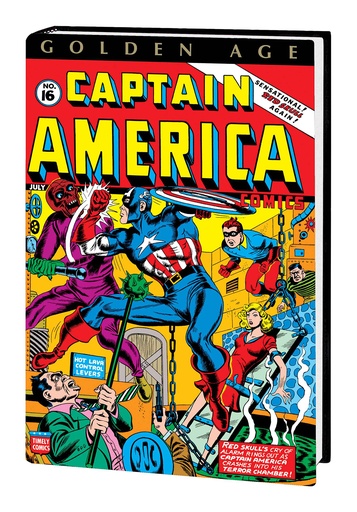 GOLDEN AGE CAPTAIN AMERICA OMNIBUS HC 02 AVISON DM VAR